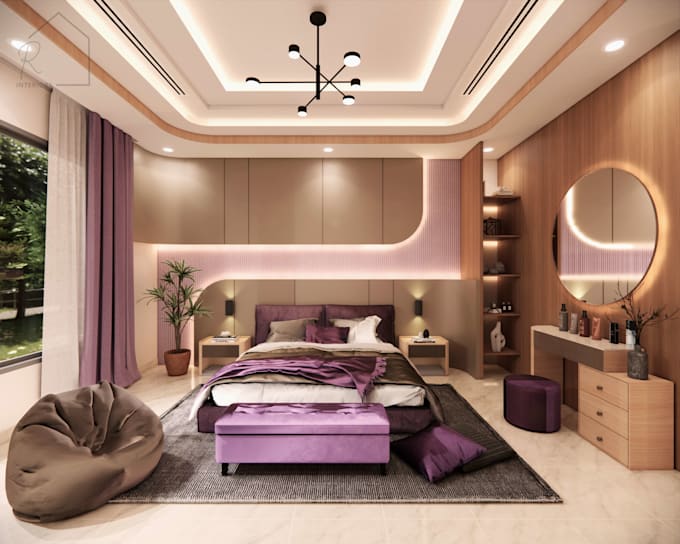 model your preference of interior spaces and landscapes