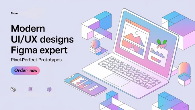 Create modern ui ux designs in figma by Fortnitetop | Fiverr