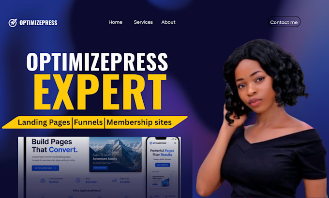 optimizepress landing pages, sales funnels and membership sites