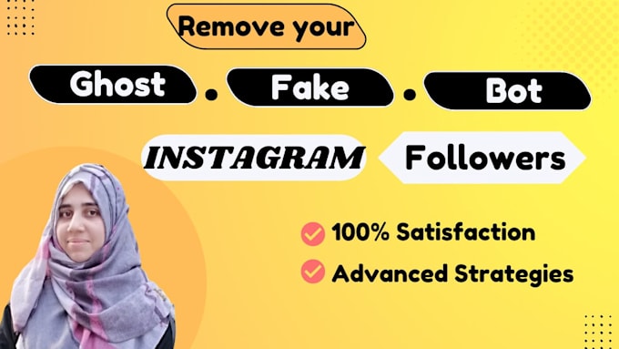 identify and remove instagram ghost, bot, fake, inactive followers safely