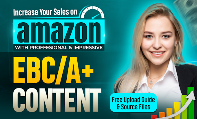 design amazon a plus content, amazon ebc and amazon listing images