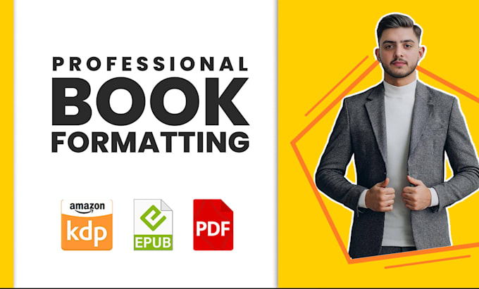 do book formatting and ebook design for print and kindle