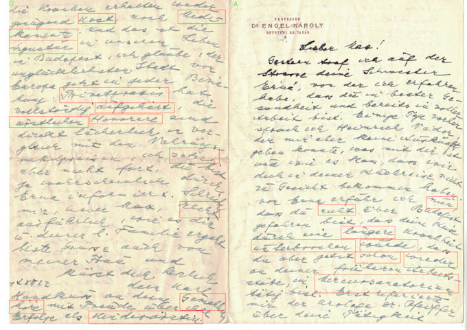 transcribe your old german documents and handwriting