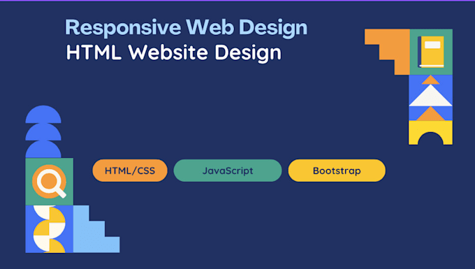 Responsive html website design with clean code by Fromagik | Fiverr