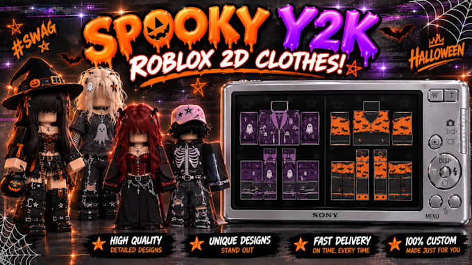 create y2k and more roblox clothing for your group or avatar