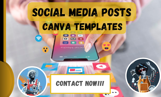 Design social media posts, canva design templates by Jude7duro | Fiverr