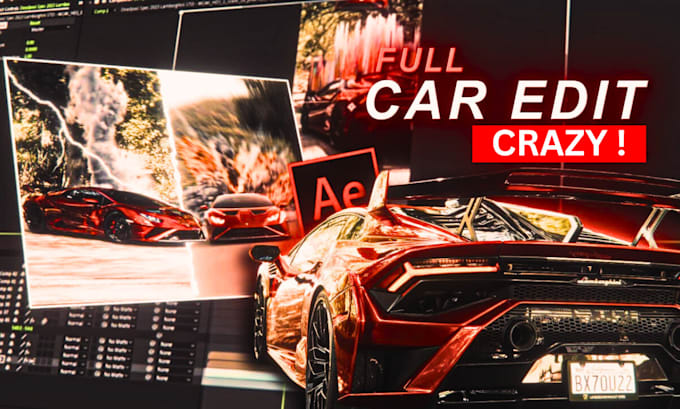 do insane car video editing for tiktok and youtube