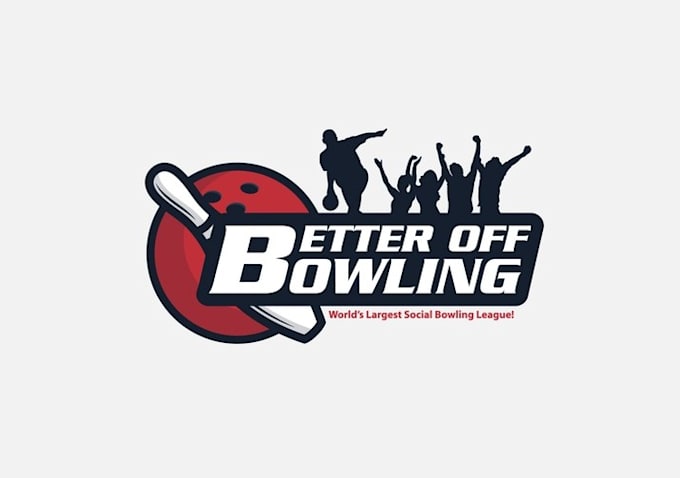make beautiful social bowling league logo