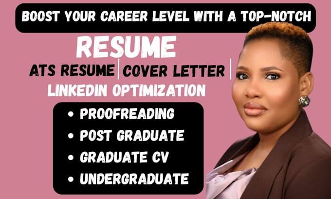 proofread, edit and elevate your cvs or resume for student and graduates