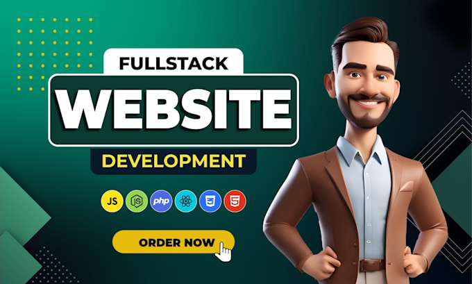 build or rebuild website development full stack developer create custom website