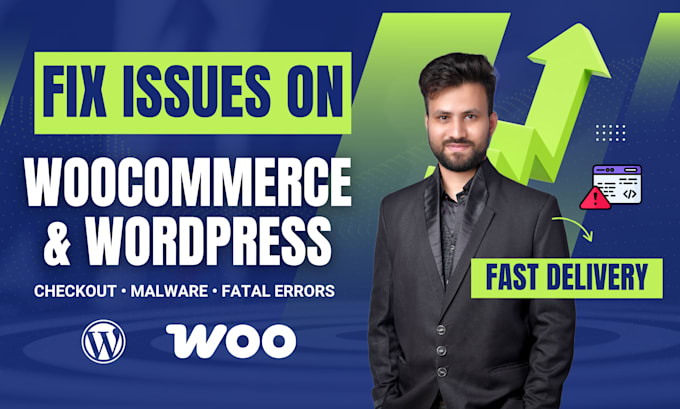 fix your woocommerce or wordpress issue rapidly