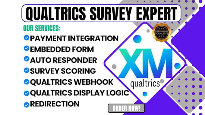 do qualtrics embedded form survey redirection display logic payment integration