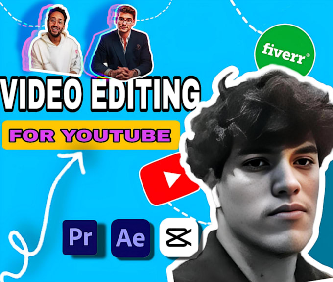 do professional fast video editing for youtube