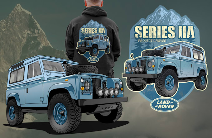 make vector car illustration