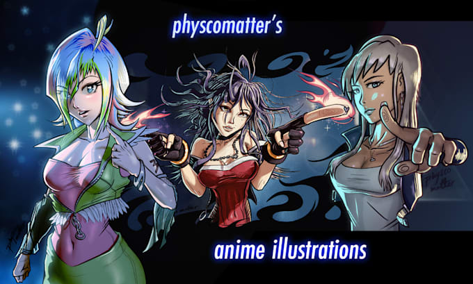 draw amazing character illustration of oc or fanart for you