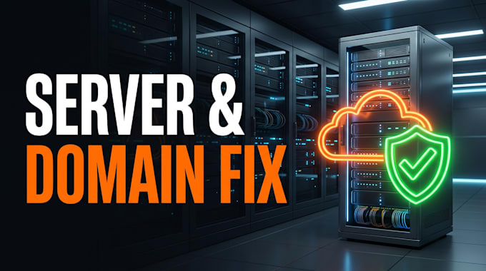 fix domain, hosting, cpanel, business email, and cloudflare issues