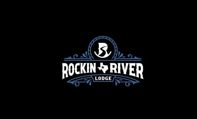 make viewable innovative river lodge logo