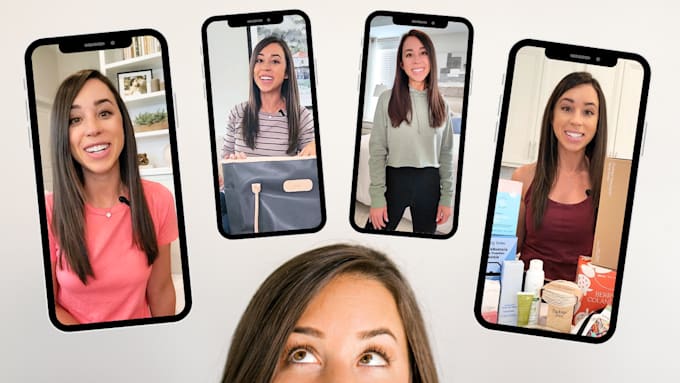 create an authentic ugc selfie style video