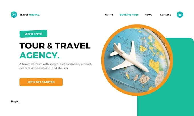 design travelling website, travelling affiliate website on wordpress