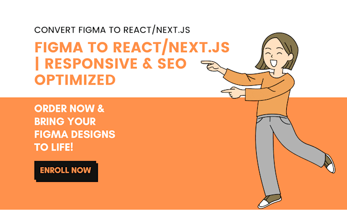 convert figma design to next js or react js with tailwind CSS