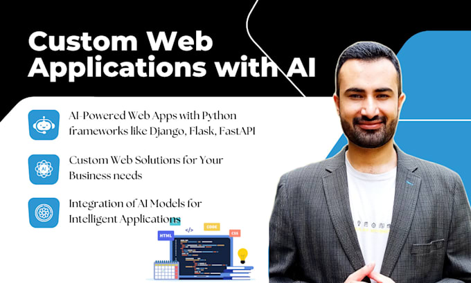 develop custom ai powered web applications with python