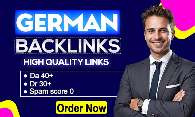 build perfect german backlinks with indexing for keyword ranking
