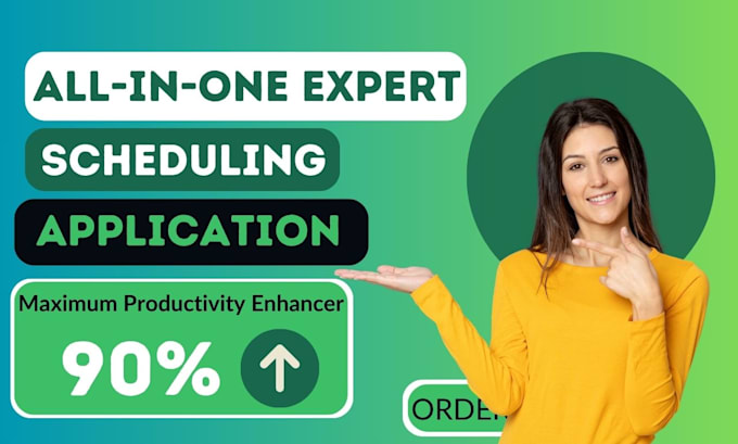 develop a scheduling app for clients employees and staff to simplify operations