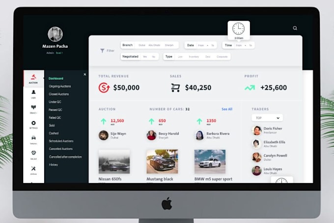 develop auction website, bidding website, multivendor website, auction,