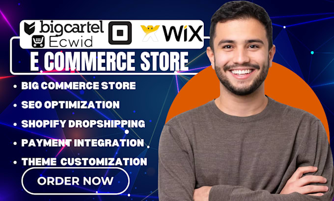 design,redesign ecwid square online big cartel big commerce  website store carrd
