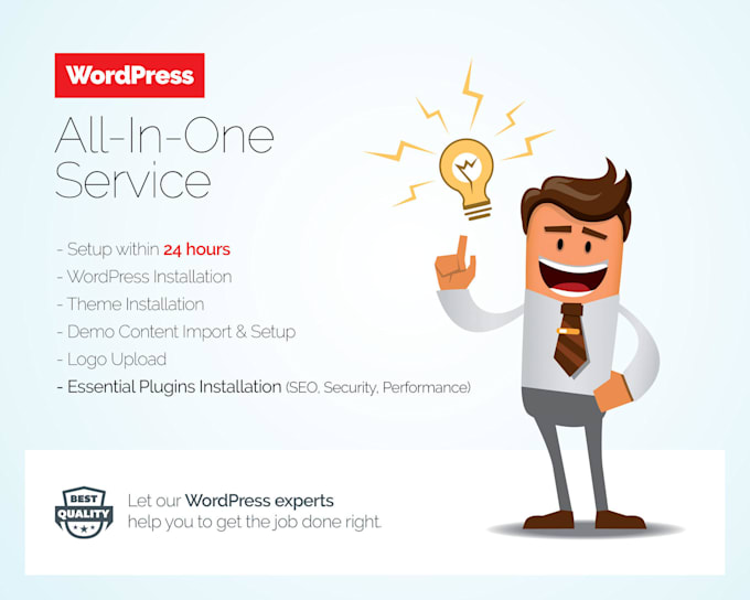 create a wordpress website