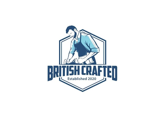make minimal british crafted woodworking logo