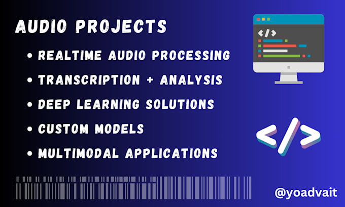 do real time audio processing and audio analysis