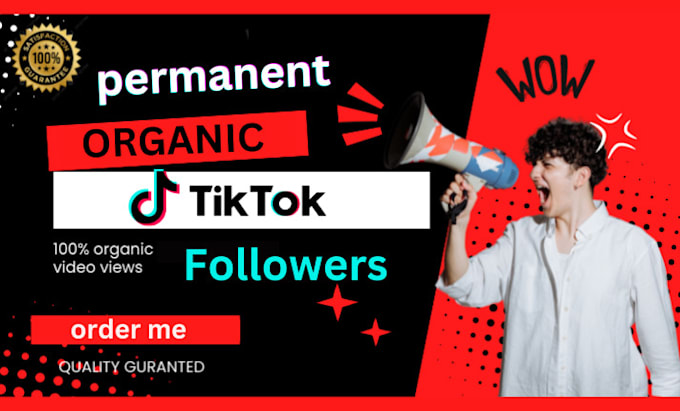do your organic tik tok promotion and marketing