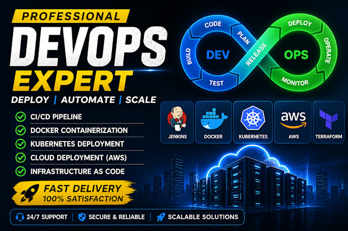 setup devops ci cd pipeline docker kubernetes AWS deployment