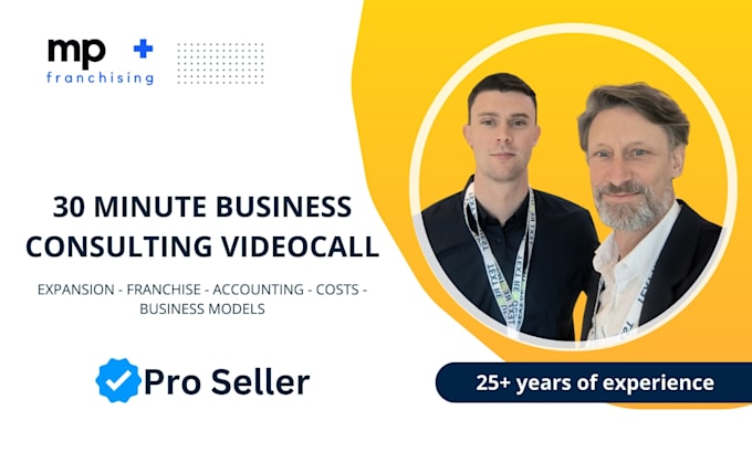 do a 30 minute consulting call on business plan, growth and expansion