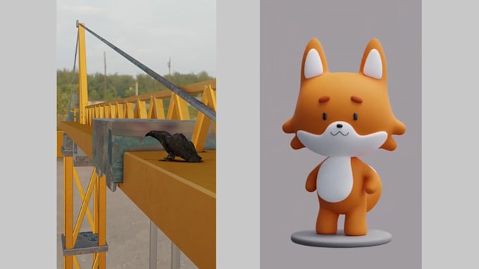 create stunning 3d rigging and animation