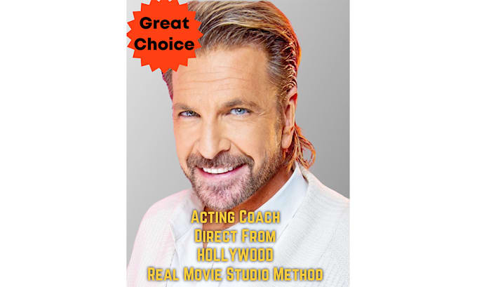 be your acting coach