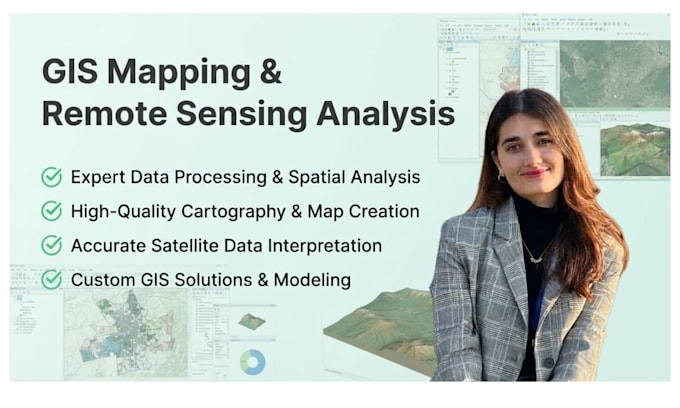 gis mapping and remote sensing analysis using arcgis and qgis