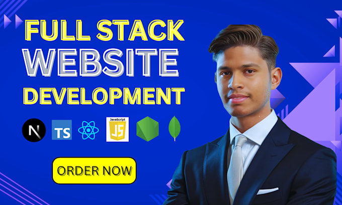 do website development, build ecommerce custom website as full stack developer