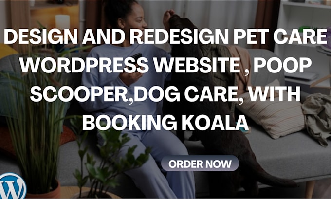 do poop scooper website,pet care junk removal with booking koala in wordpress