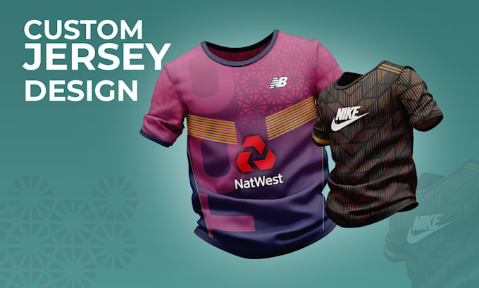 design custom sublimation jerseys with 3d mockups