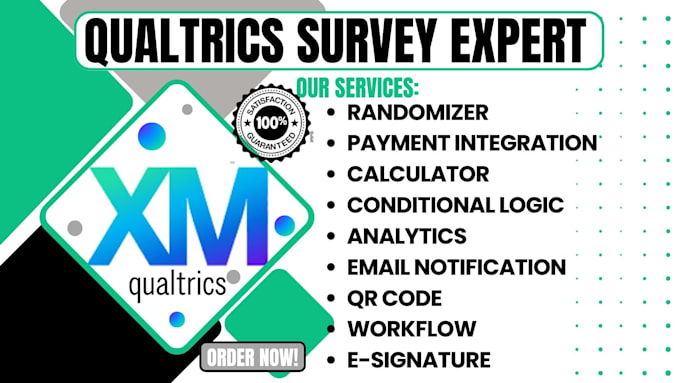 setup qualtrics workflow email notification conditional logic analytics esign VA
