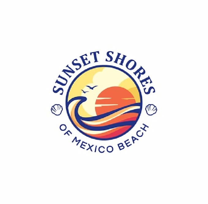 make inspirational gulf coast beach house logo