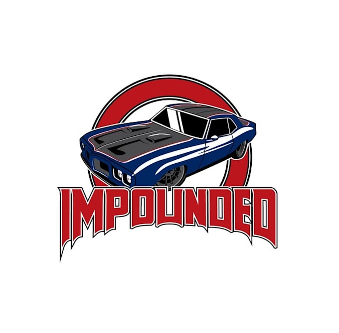 make traditional fire bird race car logo