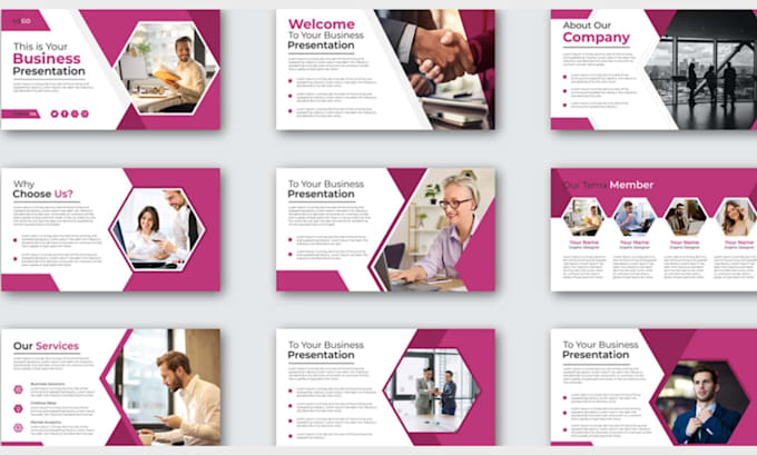 Do powerpoint presentation designs for online course, course website ...