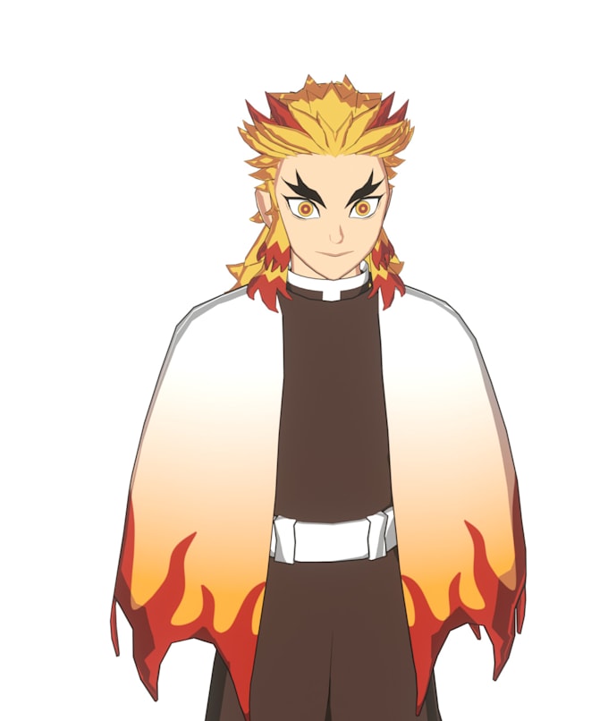 create 3d models of any anime character
