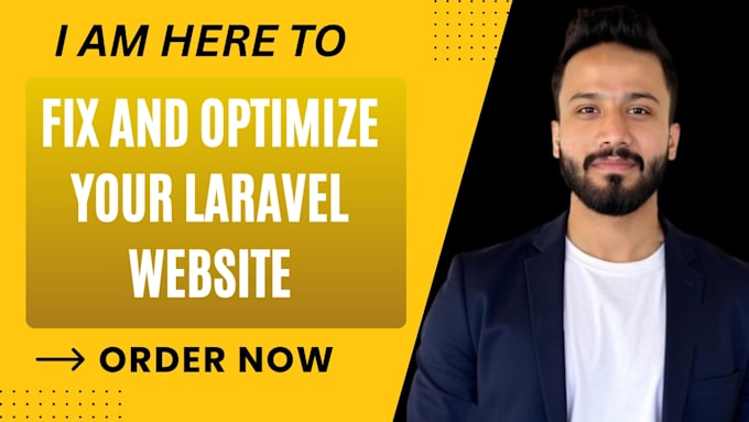 fix laravel bugs, optimize website speed and performance