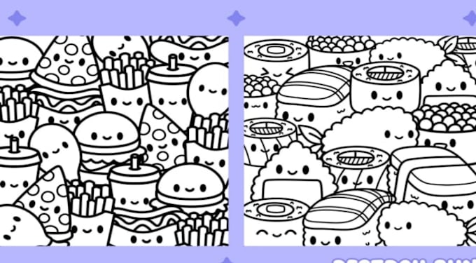 convert any photo into coloring book page