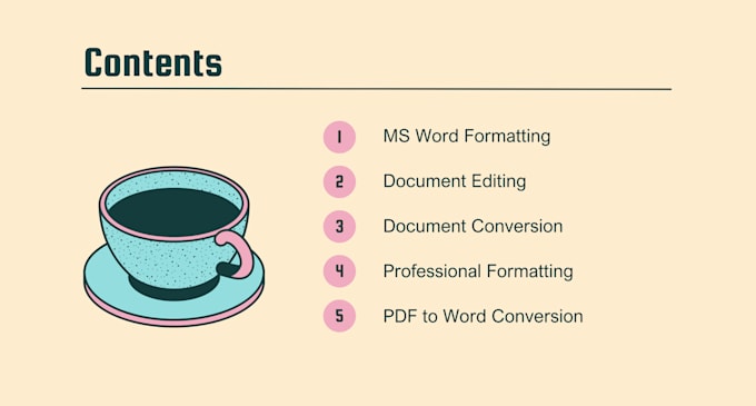 provide specialized microsoft word document services
