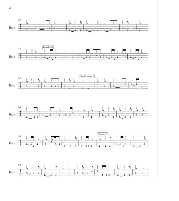 transcribe your guitar or bass into tab